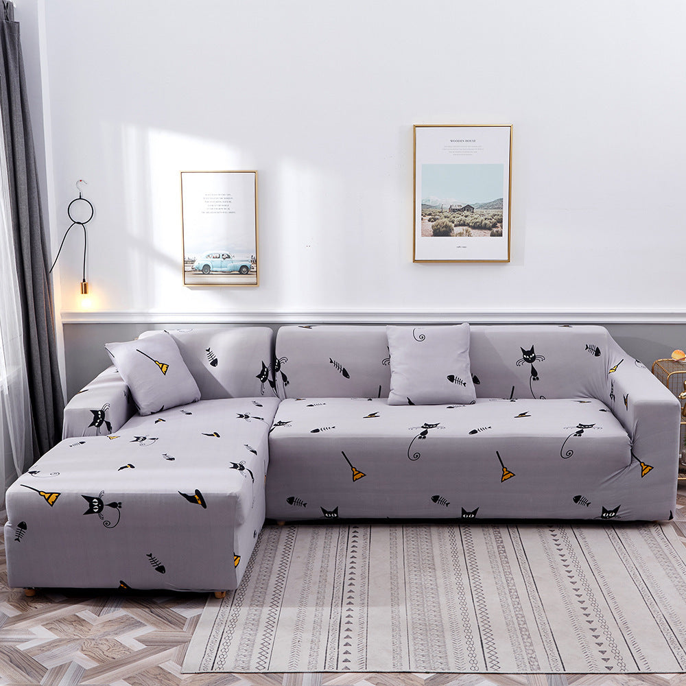 Printed Sofa Cushion Cover