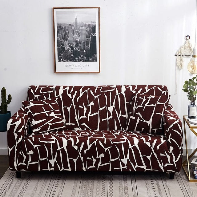 Printed Sofa Cushion Cover