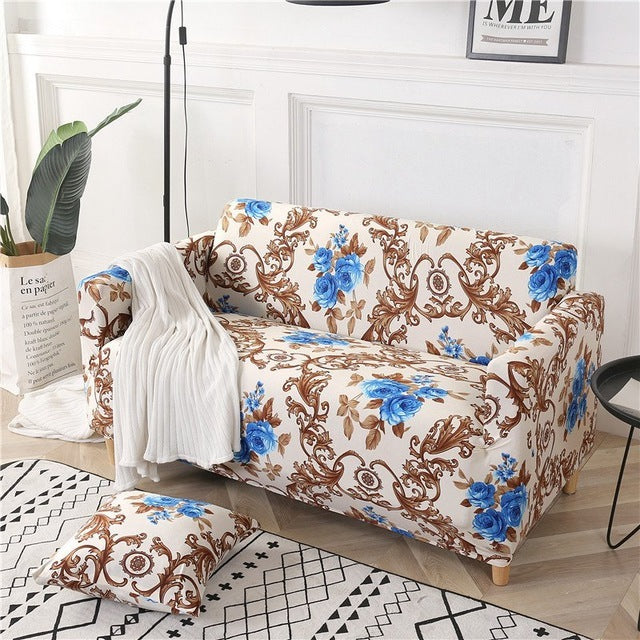 Printed Sofa Cushion Cover