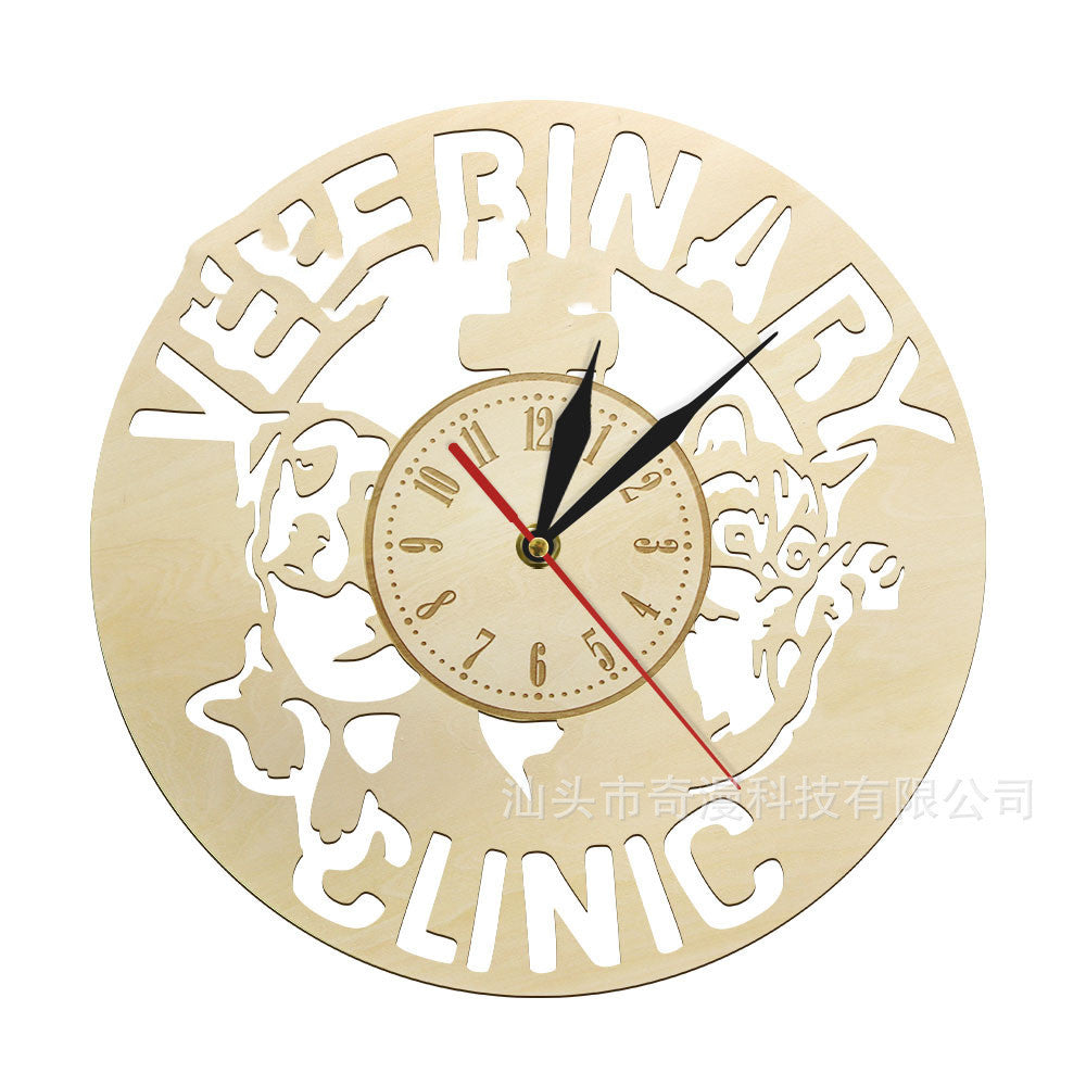 Modern Wooden Wall Clock