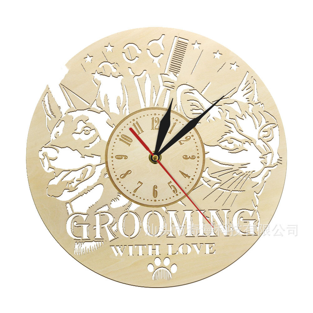 Modern Wooden Wall Clock