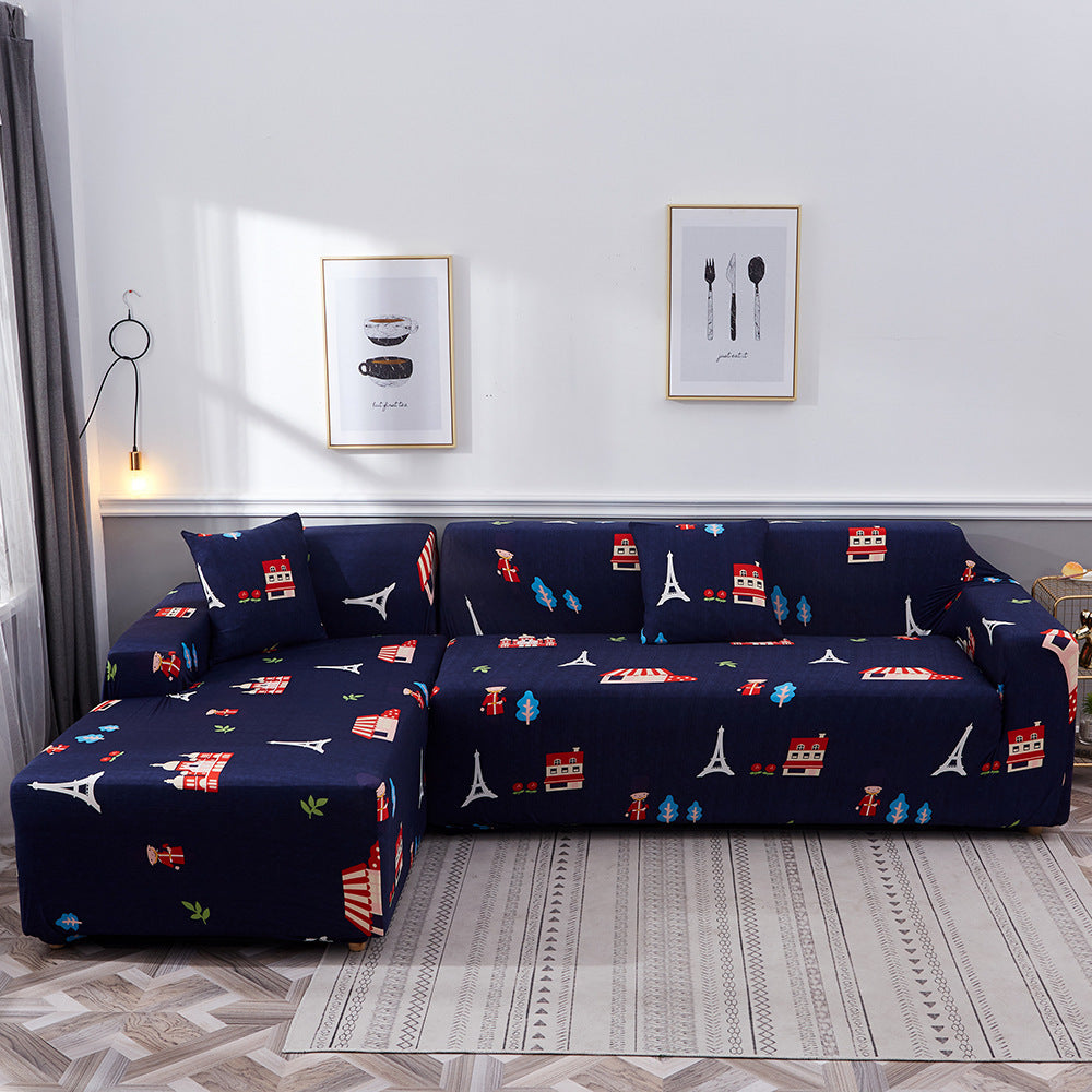 Printed Sofa Cushion Cover