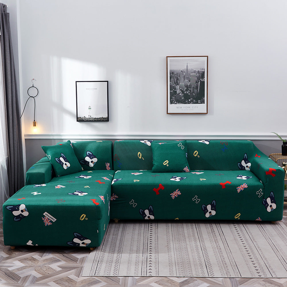 Printed Sofa Cushion Cover