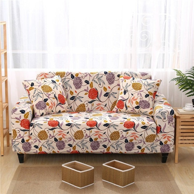 Printed Sofa Cushion Cover