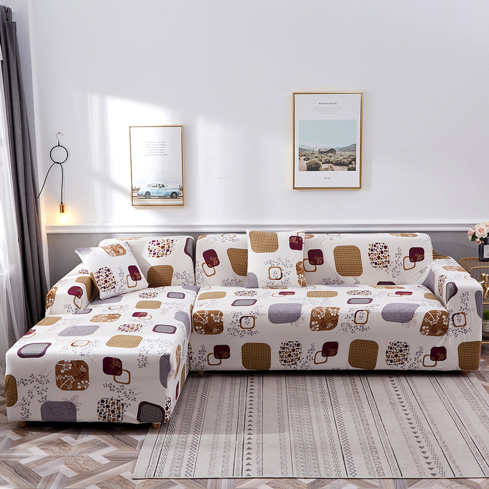 Printed Sofa Cushion Cover