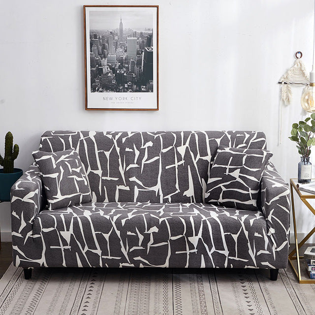 Printed Sofa Cushion Cover