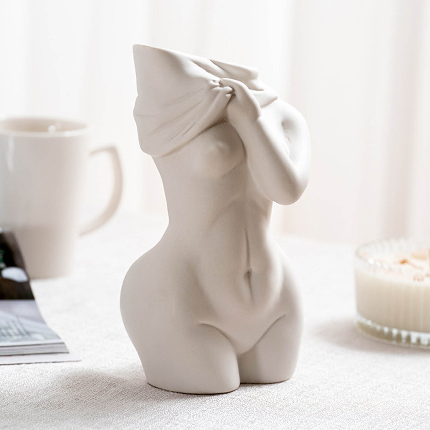 Human Ceramic Vases