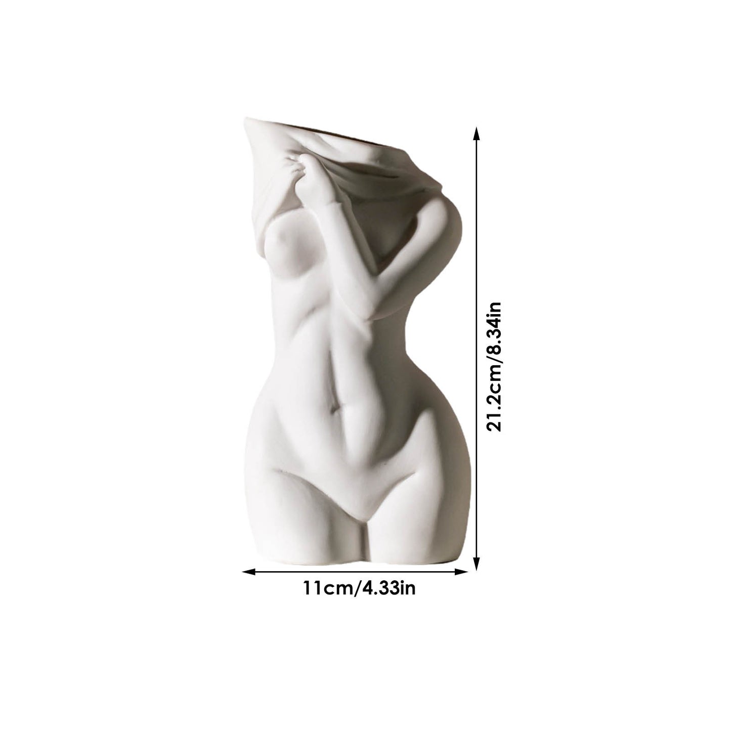 Human Ceramic Vases