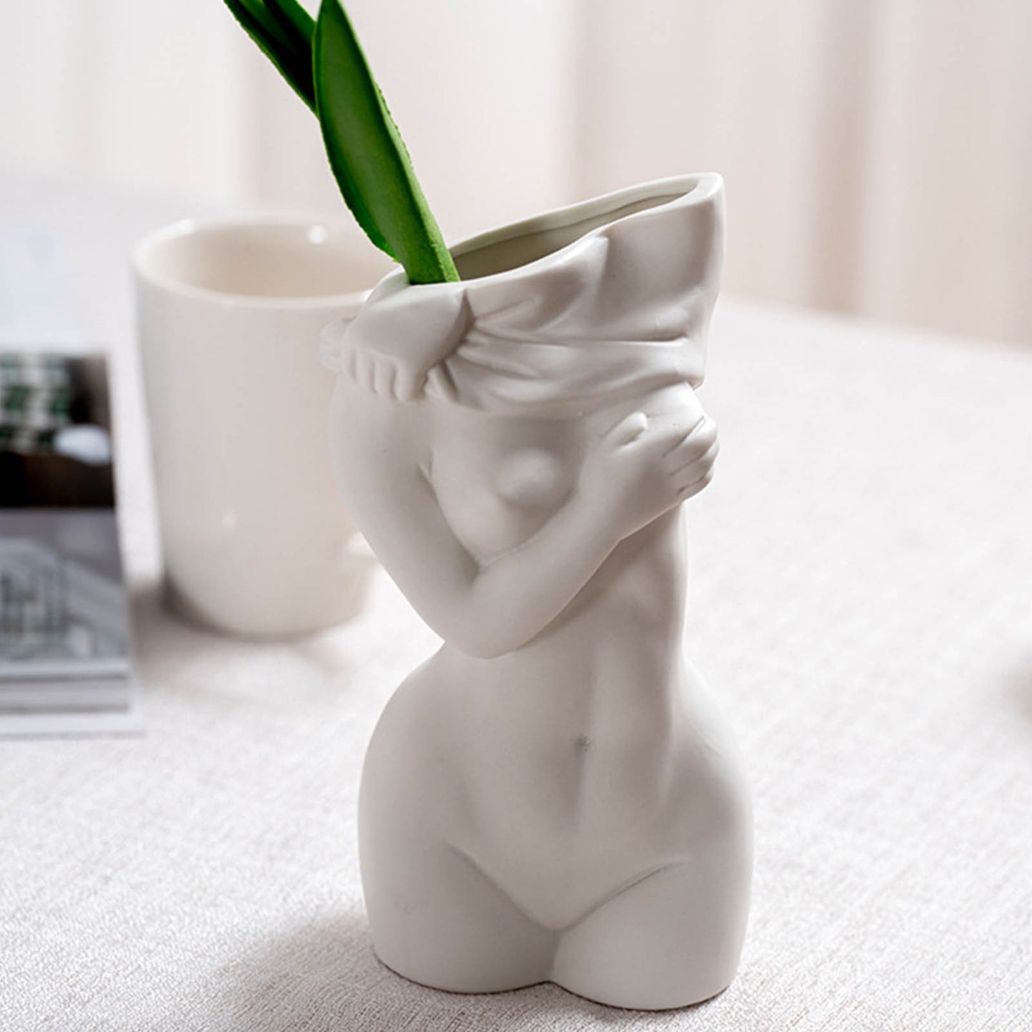 Human Ceramic Vases