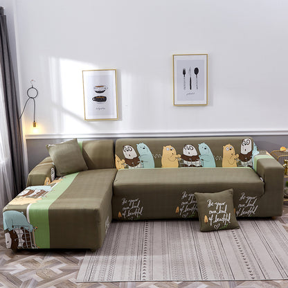 Printed Sofa Cushion Cover
