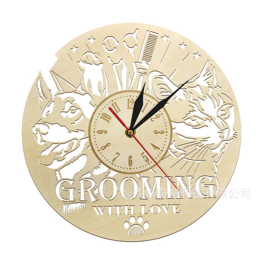 Modern Wooden Wall Clock
