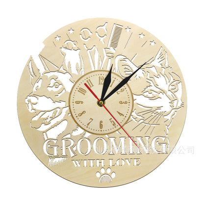 Modern Wooden Wall Clock