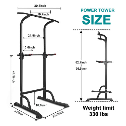 Power Tower Pull-Up/Dip Bar