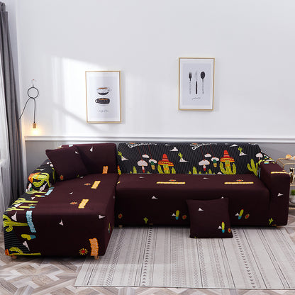 Printed Sofa Cushion Cover