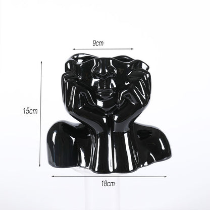 Ceramic Flowerpot Vases