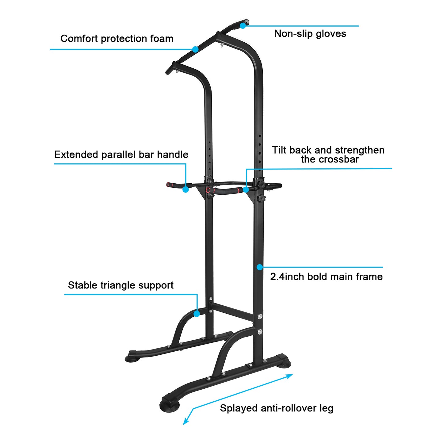 Power Tower Pull-Up/Dip Bar