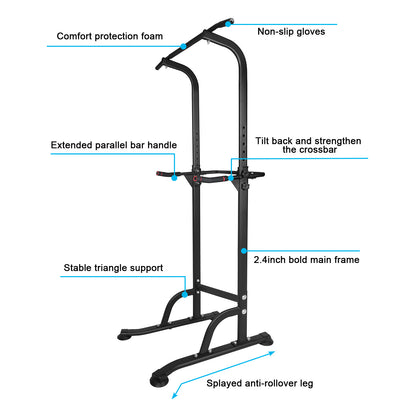Power Tower Pull-Up/Dip Bar
